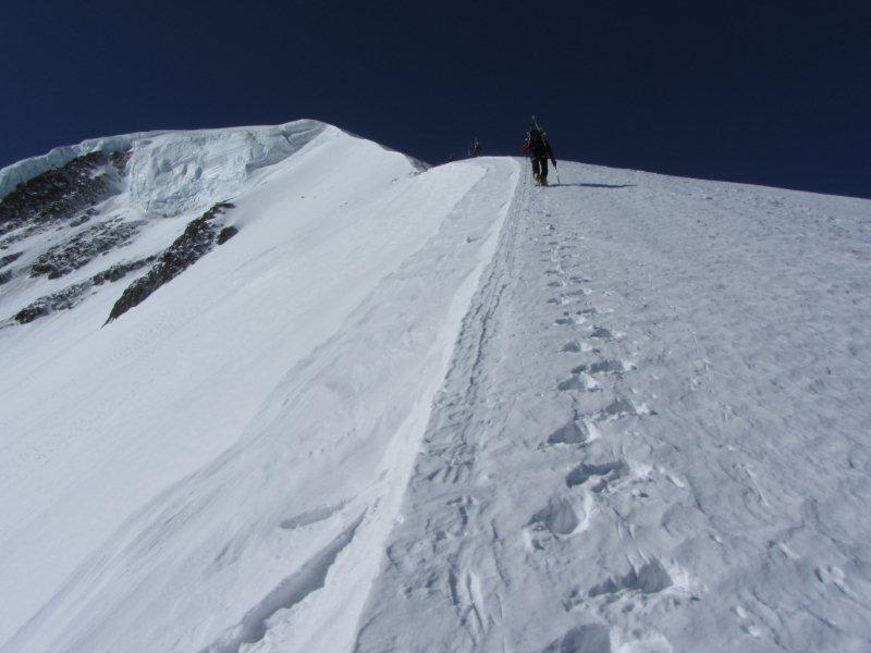 en crampons : aréte nord