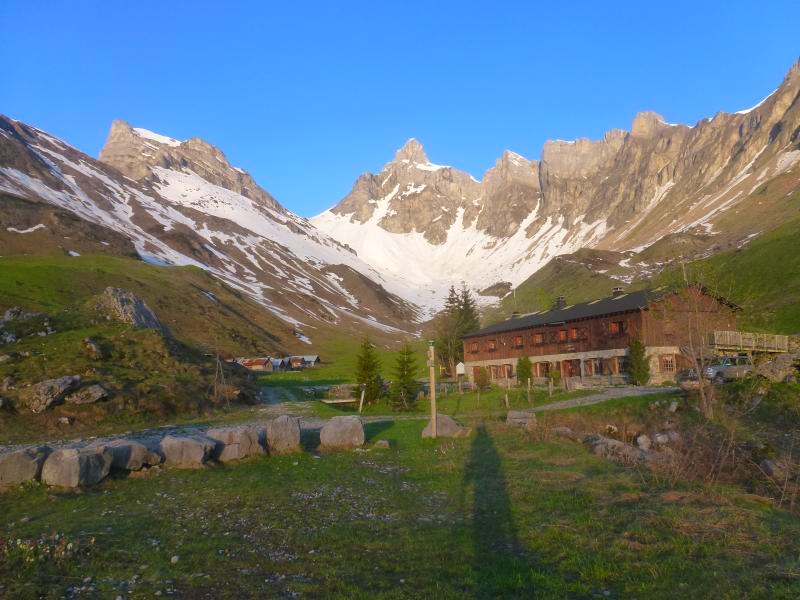 Les 4 Tetes : Vallon de Doran sous les premiers rayons de soleil