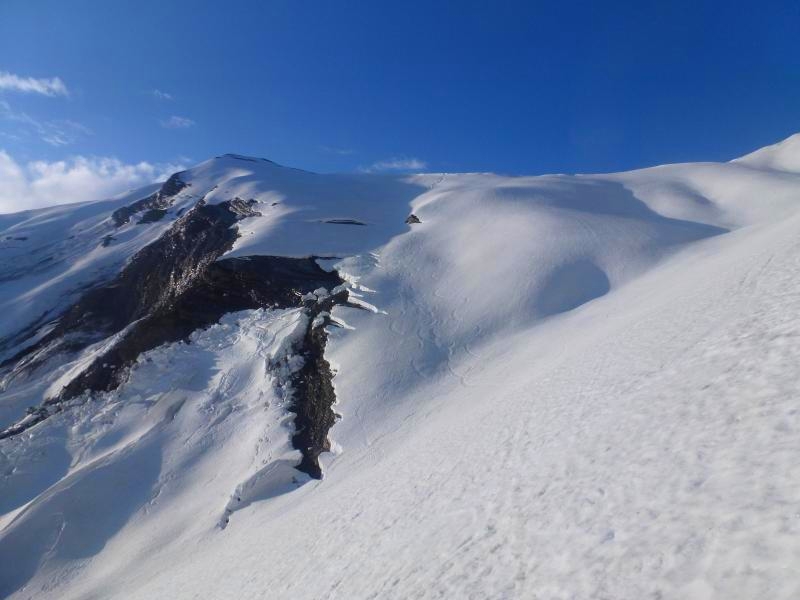 Les 4 Tetes : Ouf ! il reste un peu de place pour skier !