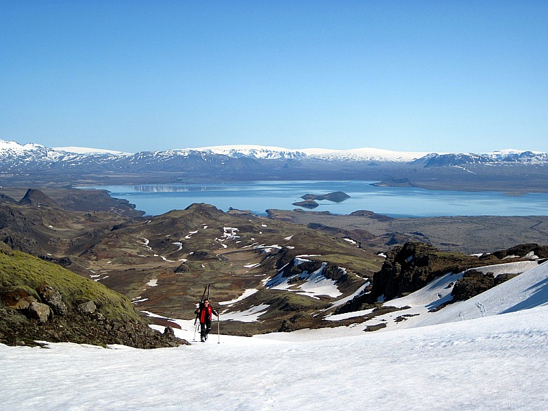 Pingvellir : Pingvellir depuis le 1er col