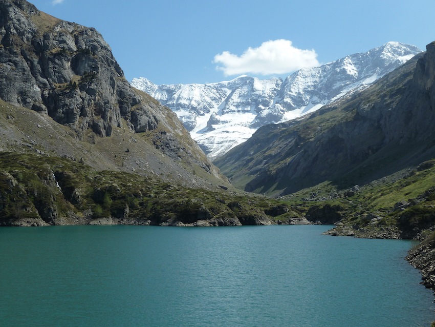 Lac des Gloriettes : faut pas trainer pour être au refuge avant la nuit...