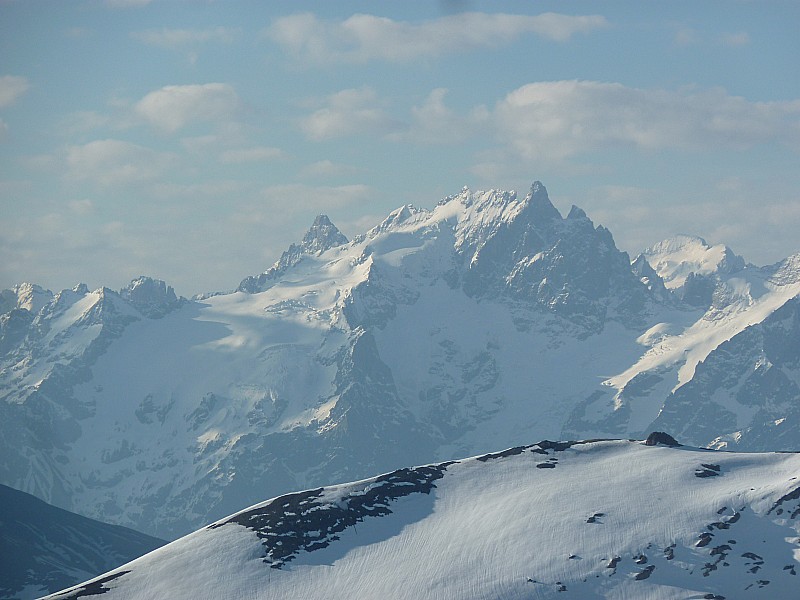 Du sommet : Meije, Ecrins, Pavé (in memoriam  Henry Duhamel)