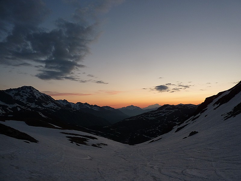 Combe de Monfroid : Lever du jour, Isa n'est pas loin