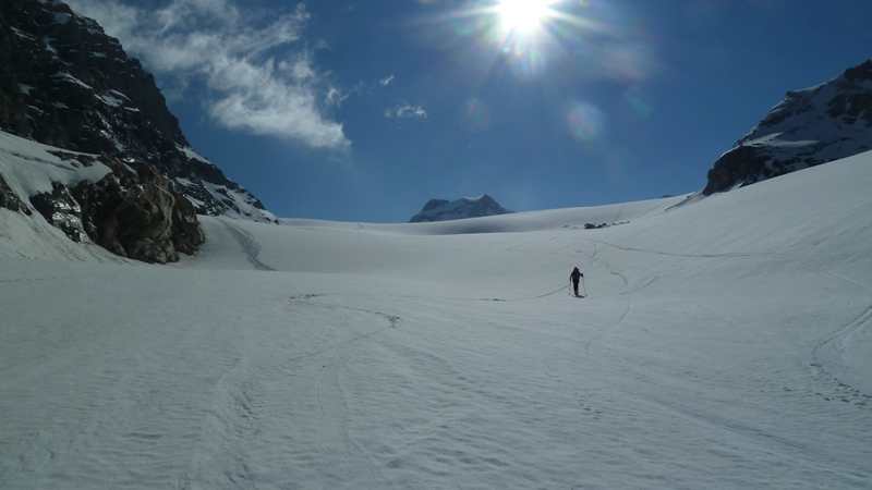 Glacier de Rhêmes Golette : glacier débonnaire