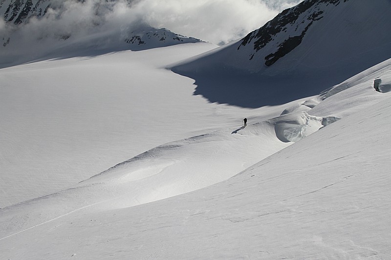 Thierry arrive : vers 3700m