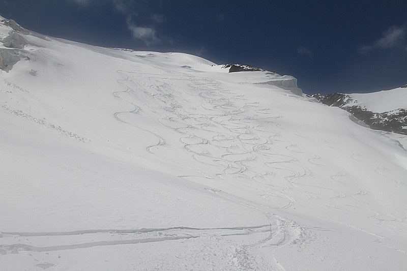 Belle descente : neige de printemps optimale