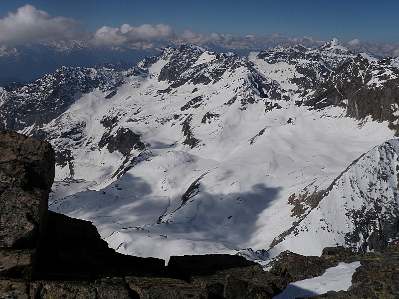 lacs de monte dragone : on observe le terrain de jeu de René