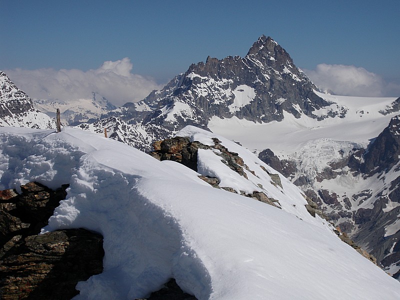 tout est passionnant : un dernier coup d'oeil sur l'arête des bouquetins