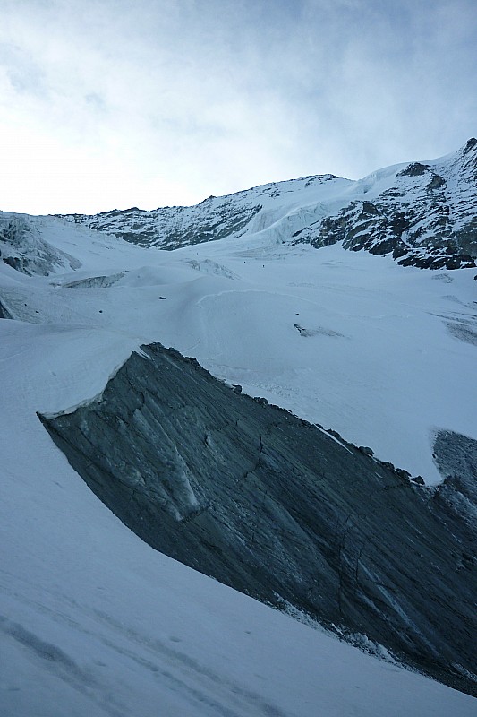 Glacier de Geay : Début de l'itinéraire sur ce glacier