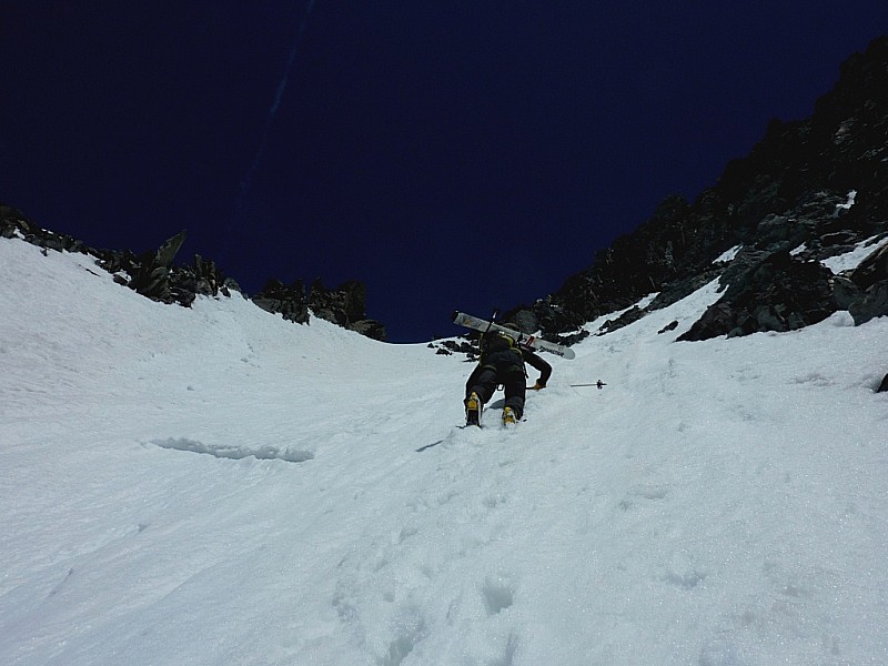 Montée : Pas loin du sommet.C'est long!
