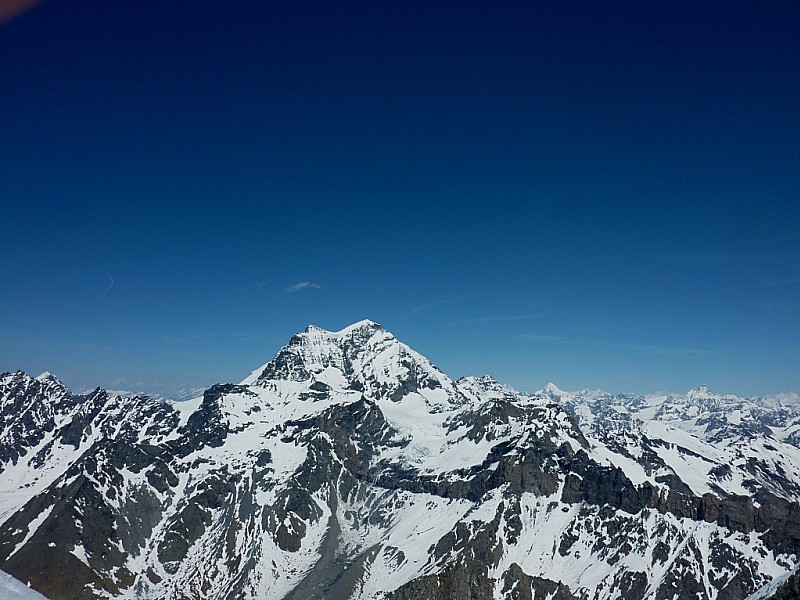 Grand Combin : Et le passage des Grands couloirs.