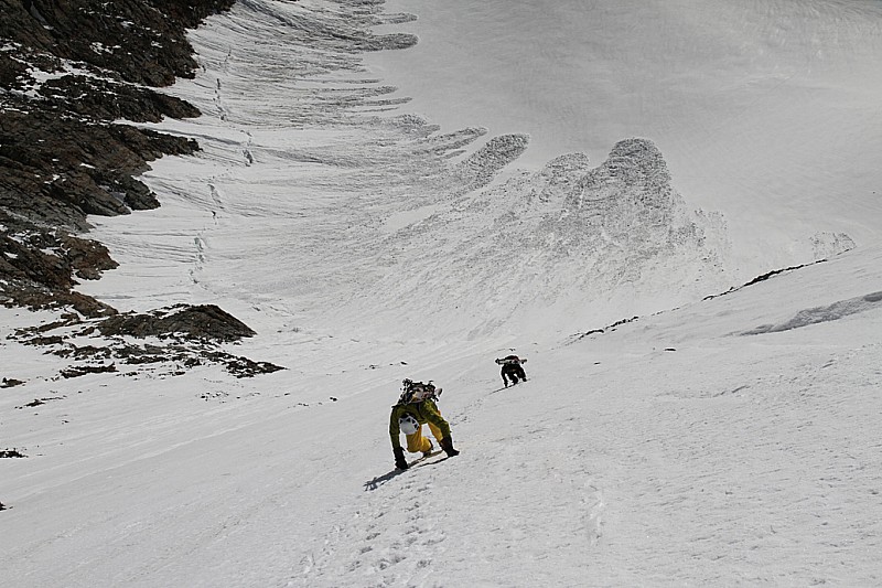 Patrick et Christophe : ... suivi de Patrick et Christophe, lequel est parti le matin même de Saas Fee
