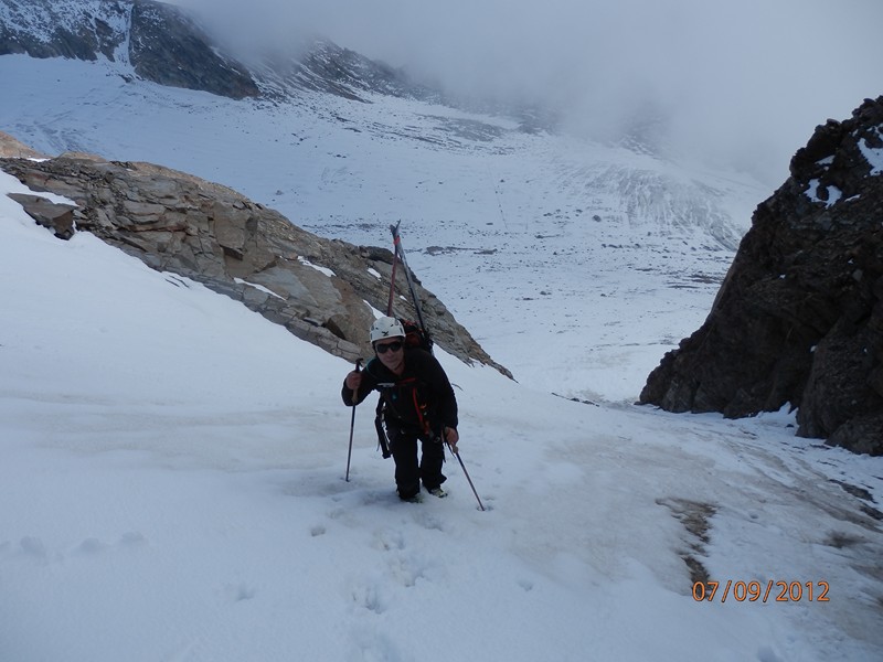 Canale Casati : André dans le couloir