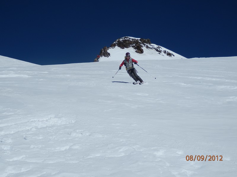 Descente : Didier poursuit la descente