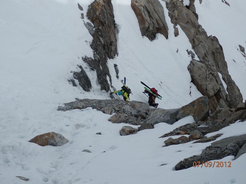 Canale Casati : Fabrice et Mickael au milieu du couloir