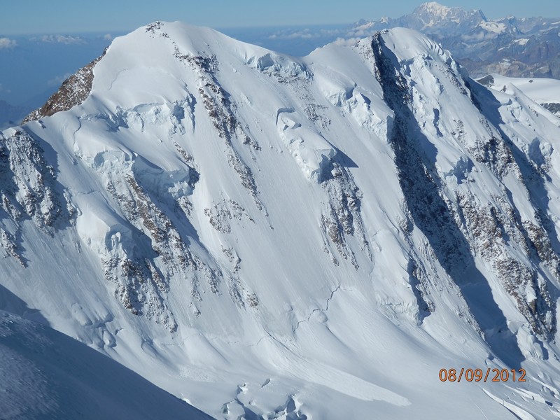 Lyskamm : Magnifique Lyskamm depuis la Pointe Zumstein