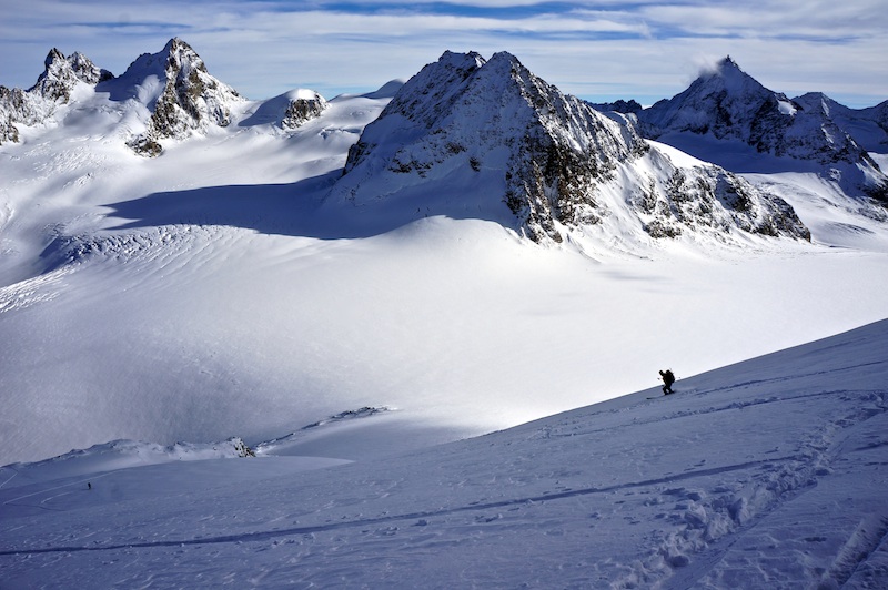Face Douce de la Pigne : Belle neige.
