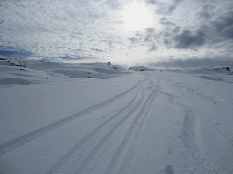 le haut de La piste Faust : Anybody there..!