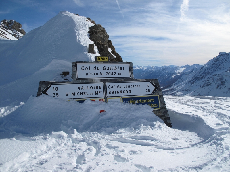 Arrivée au Col... : Savoie/Hautes Alpes..