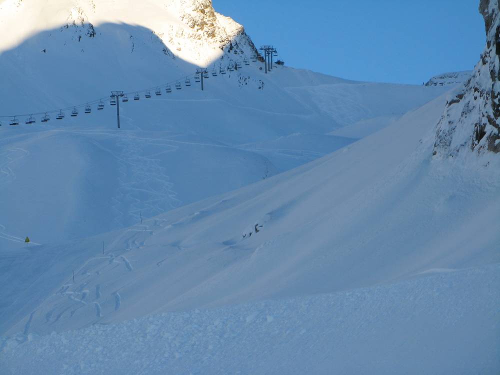 Combe de la Balme : Col de Balme " en travaux "