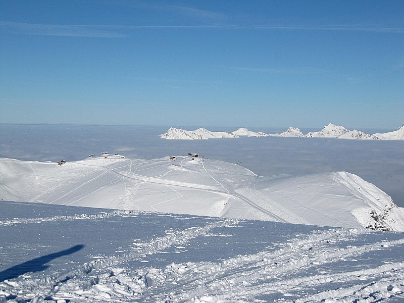 La Tête du Pré des Saix : et l'immense mer de nuages