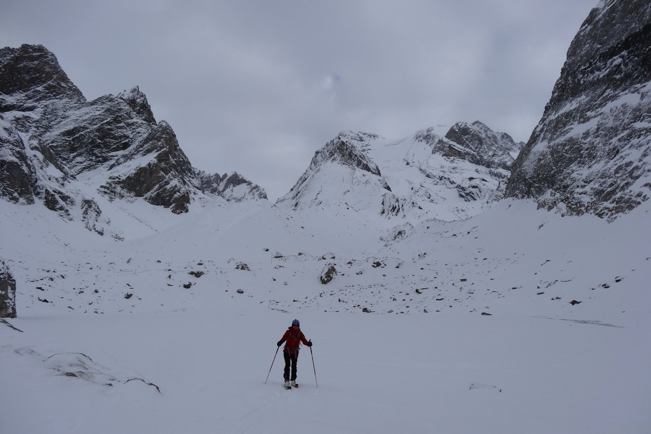 Jour blanc : Du coté du lac des Vaches.
