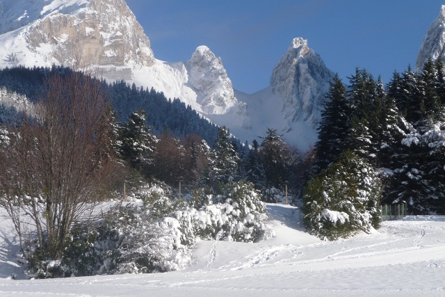 Col des Aiguilles : Vue de la Jarjatte