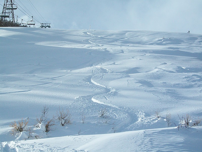 la piste de la luc : petite trace