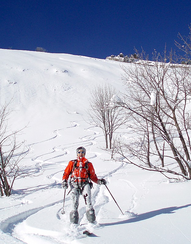Snow man : Voila ce qui se passe si on oubli de retirer une peau...