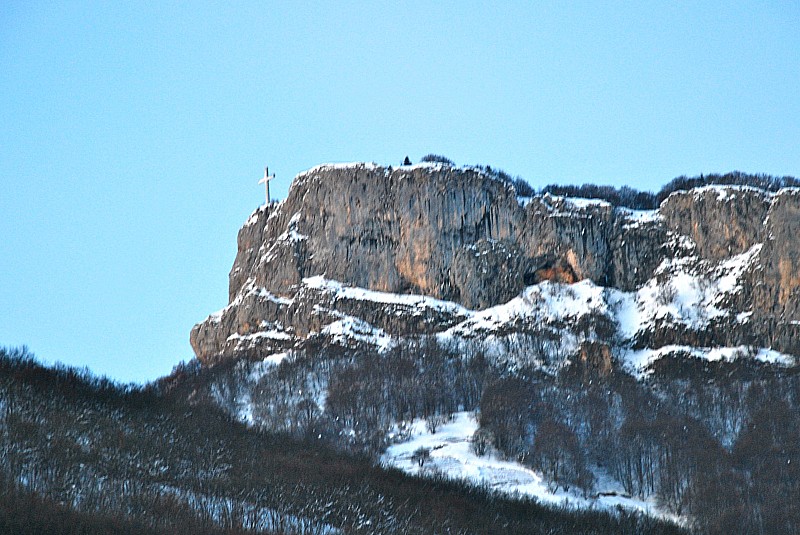 La croix : Le "phare" de Chambéry