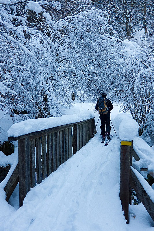 Ruisseau de Besset : début de rando bucolique