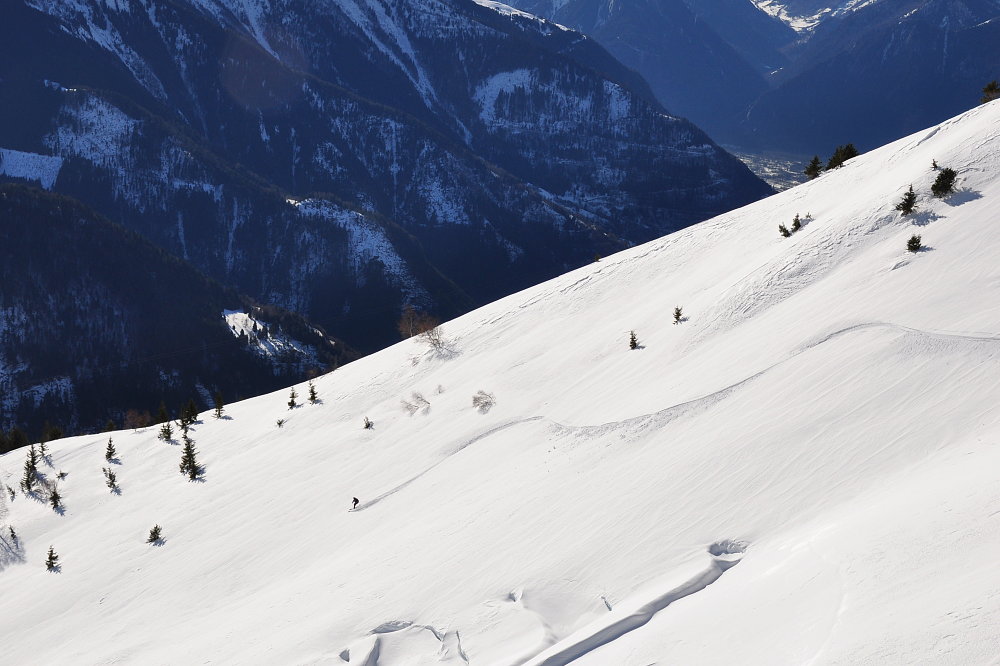 Clapierre des Crouzes : Encore du grand ski
