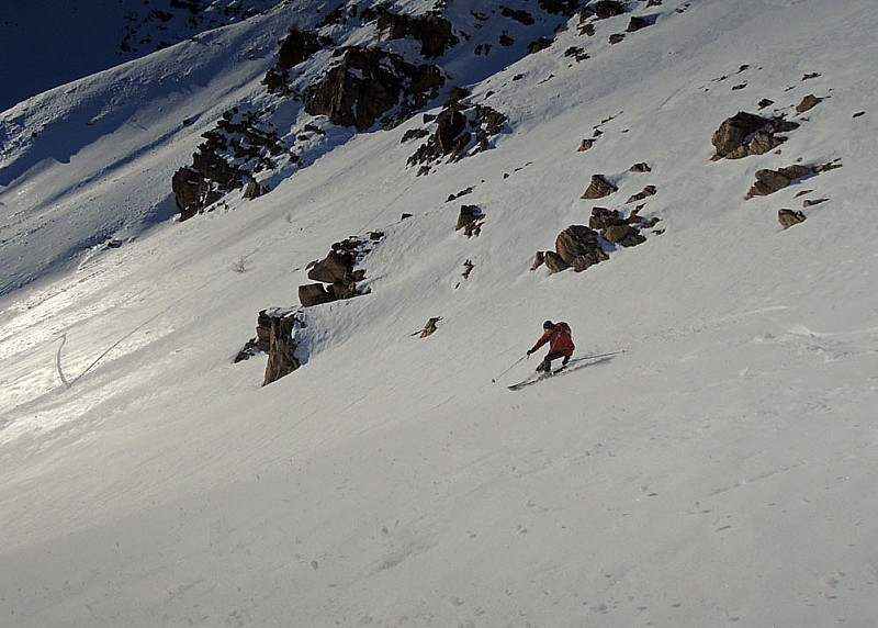 le plaisir de tracer : ..dans ce vallon isolé et sauvage