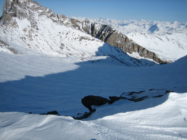 Le petit glacier lombard : Après le vent de la semaine dernière, une vraie banquise