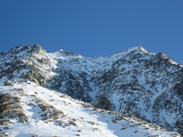 couloir NW des 3 evechés : Redevenu bien sec