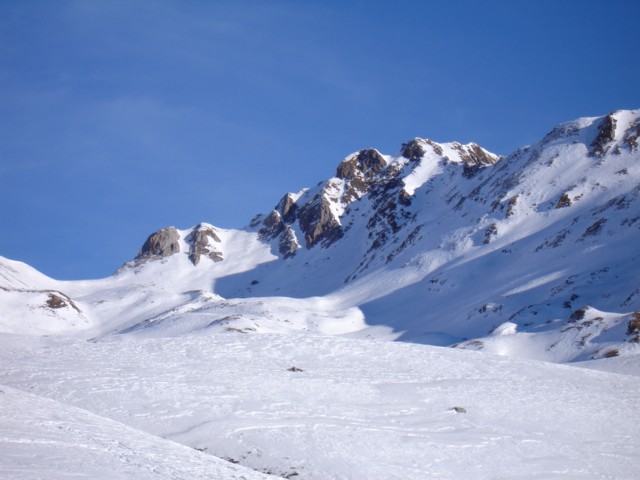 Crêt du Rey versant ouest : en montant à la Pointe du Dzonfié vue sur le versant Ouest du Crêt du Rey
