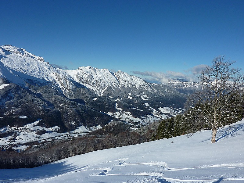 beau temps : bonne poudreuse