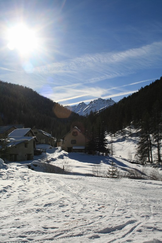 Chalets des Ayes : plutôt tranquilles ce jour.