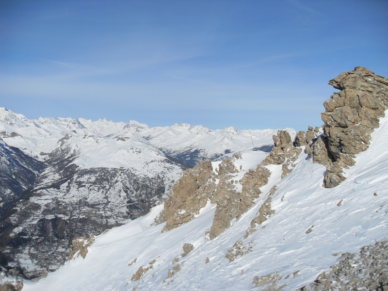 #5 vue vers les Aiguilles d vue vers les Aiguilles d'Arves depuis le petit Puy.