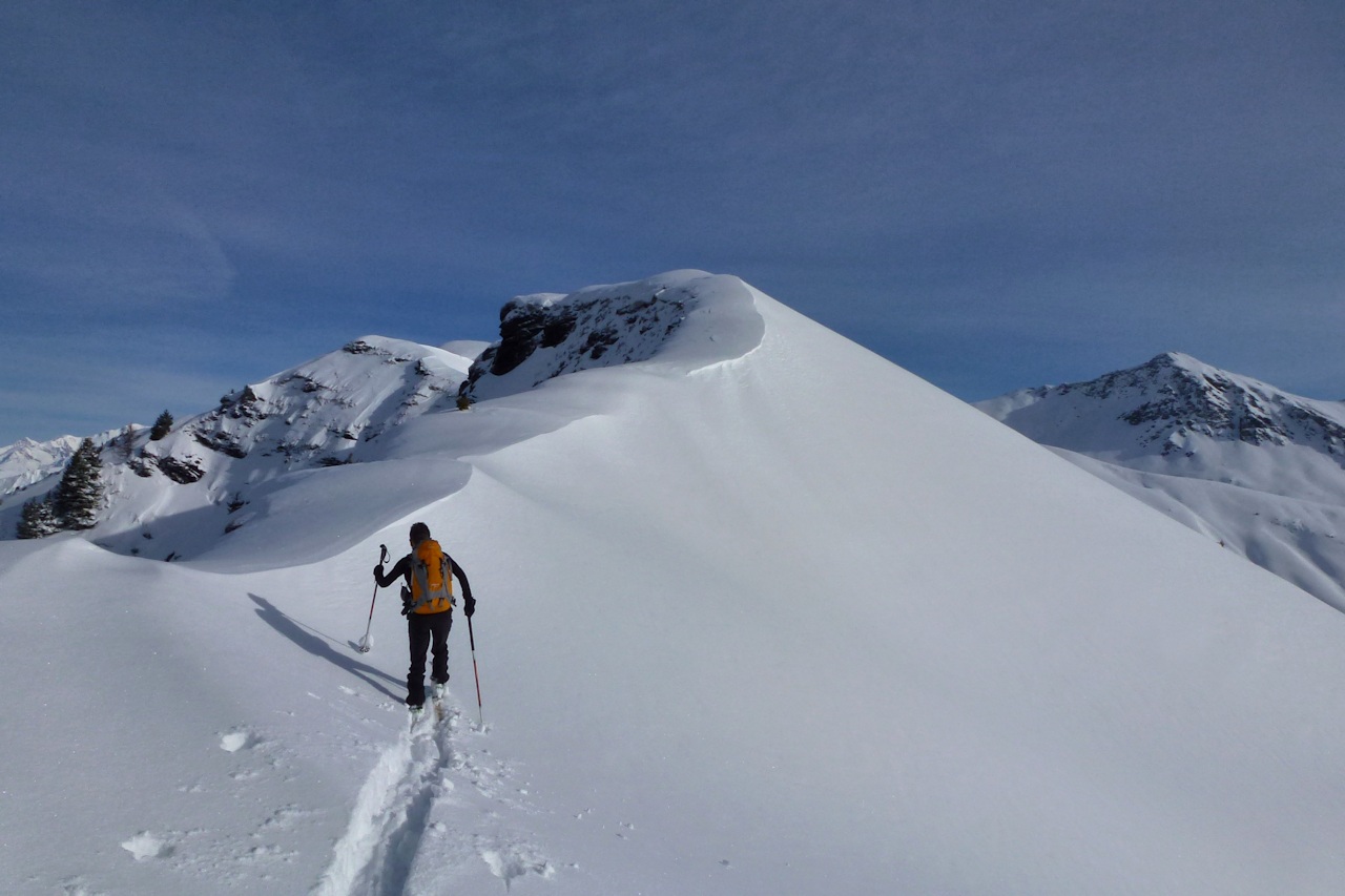 Point 2159 m : Le terminus pour aujourd'hui.