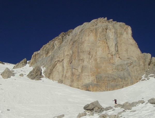 Falaise : Sous les falaises du Jas des Chamois