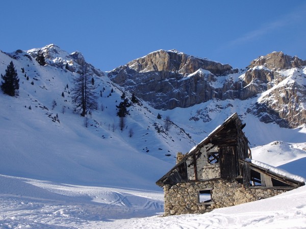 Col de la Roya : Un des chalets de l'Izoard