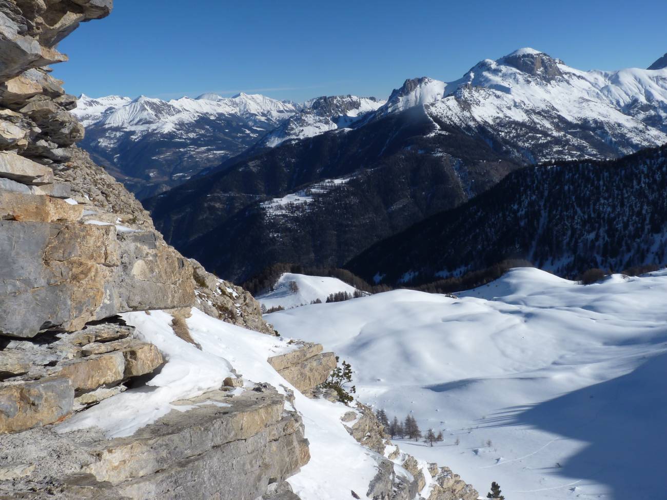 La traverssée : Dans l'autre sens et le petite Séolane à droite