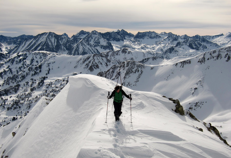 Arête S : du Tuc deth Rosari de Bacivèr