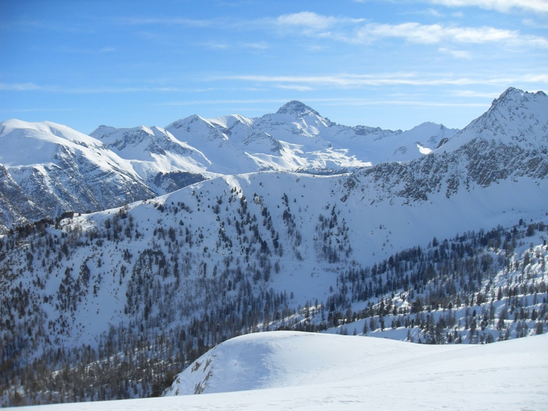 vue côté Roche Brune.