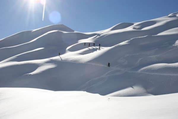 Montée aux Aiguilles Crochues : Montée dans les vallons des Aiguilles Crochues