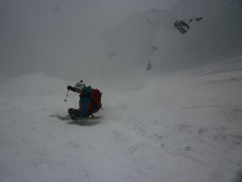 Descente : Encore quelques virages et puis cassos