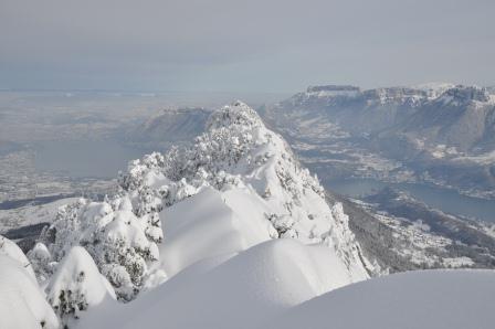 Le sommet : le 14/02/2013 avec le soleil
