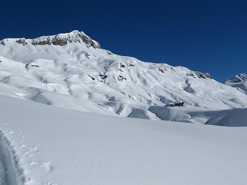 Le sommet du jour et : le refuge de Moëde-Anterne.