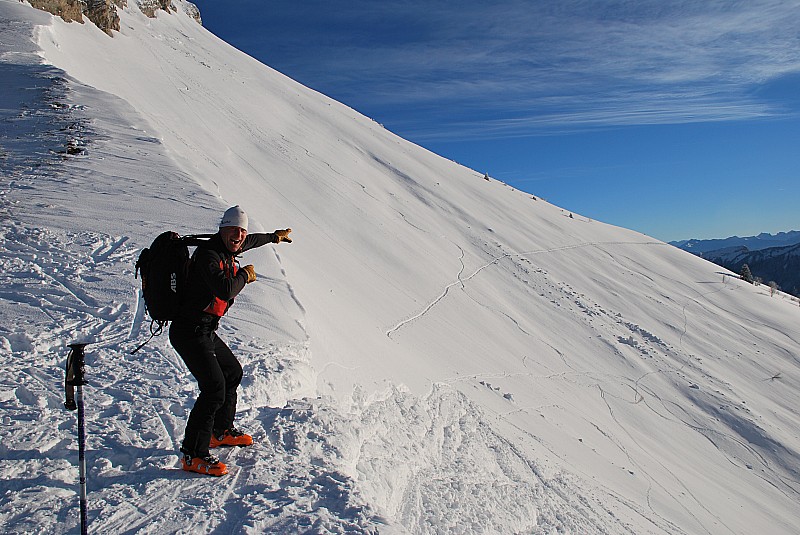 col de cochette : Nous sommes allé conjugué le sort.
La montagne est comme nous très Lunatique quand elle veut pas elle veut pas.